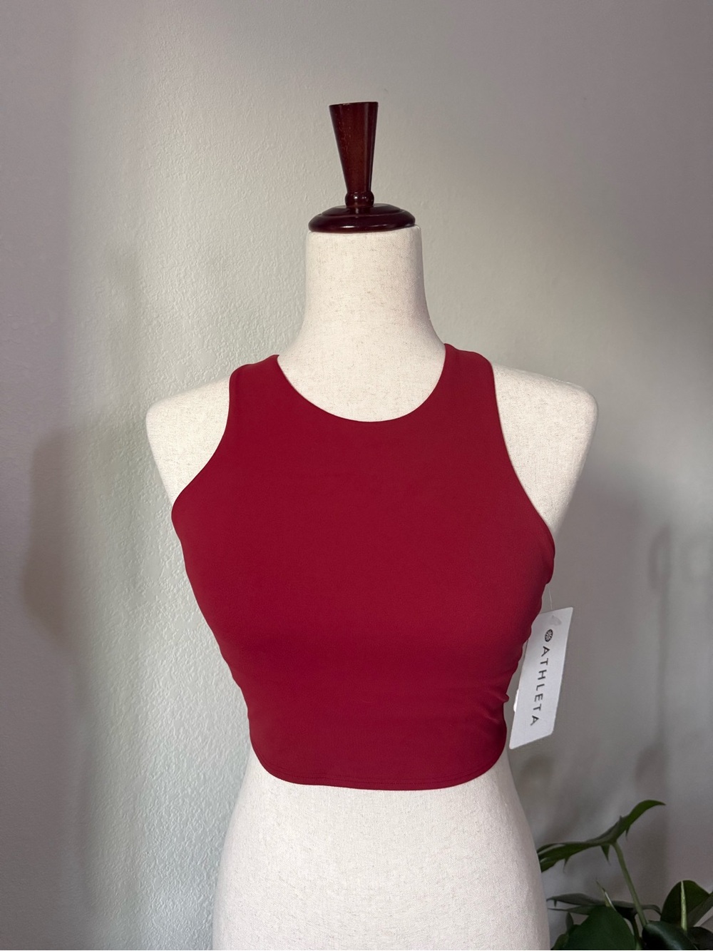 NWT ATHLETA Conscious Crop Bra Top (D-DD+)